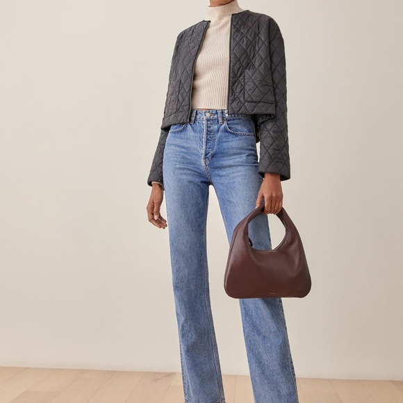 Reformation Fleet Quilted Puffer Jacket BNWT - Picture 3 of 4